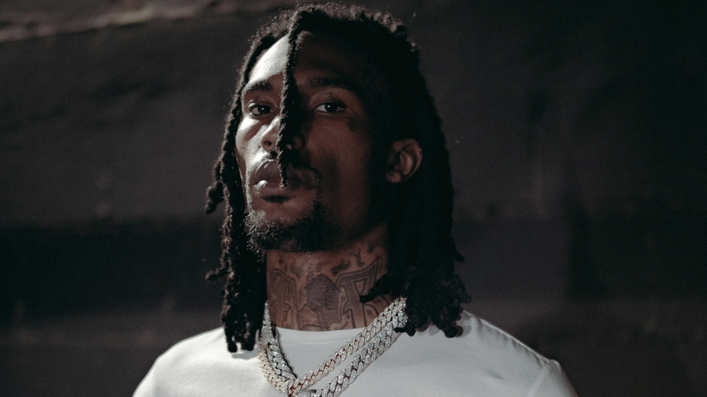 alt="Young rapper Hunxho in Atlanta"