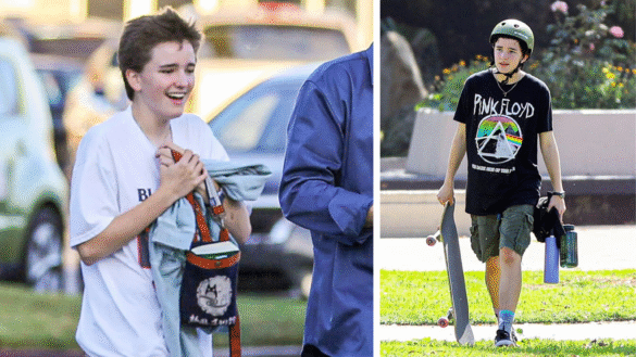 alt="Representation of Fin Affleck's quiet upbringing in a celebrity family"