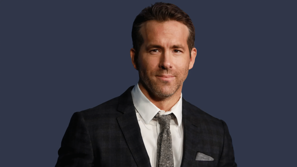 Family illustration inspired by Ryan Reynolds and his daughters